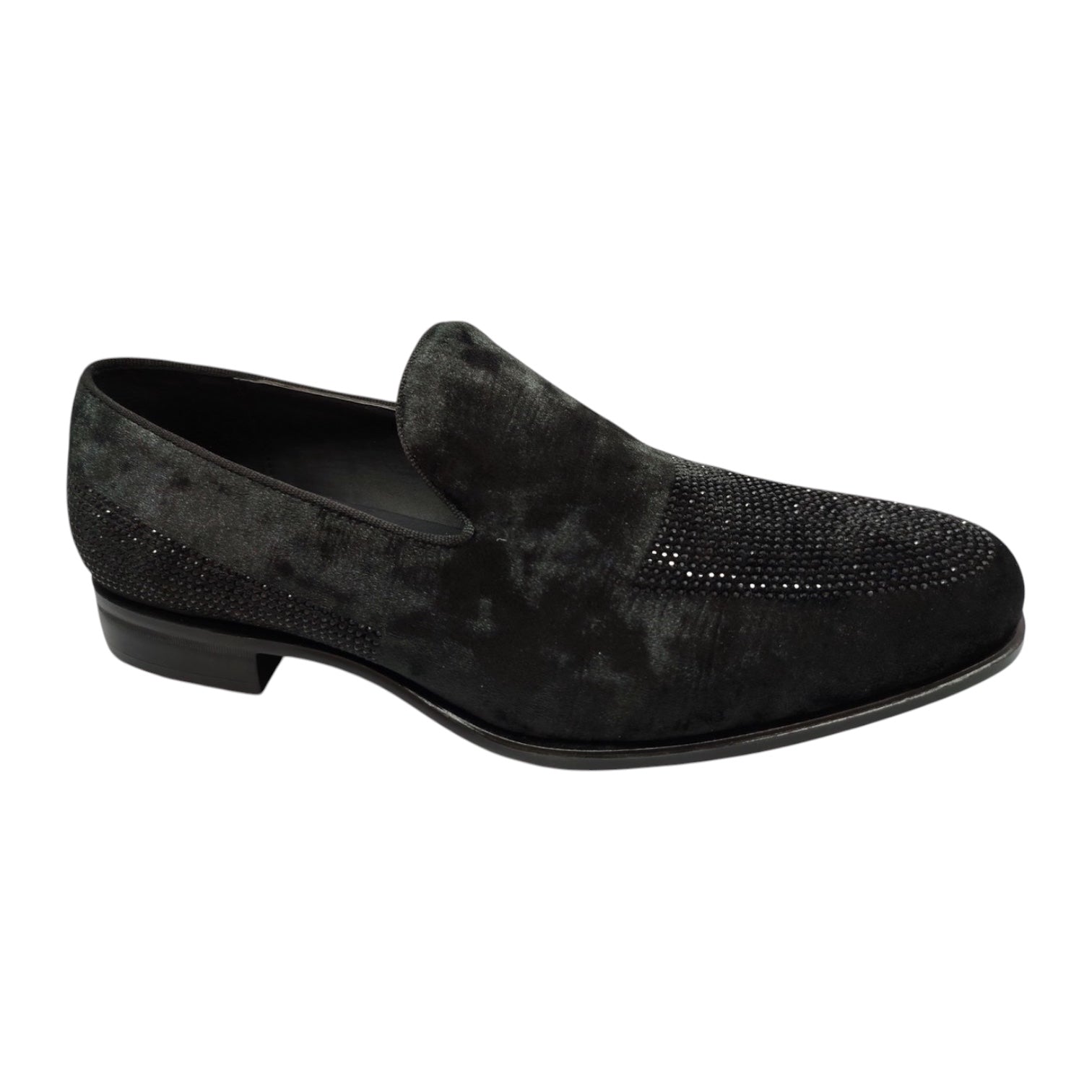 TERRONI: Velvet Embellished Loafer S66